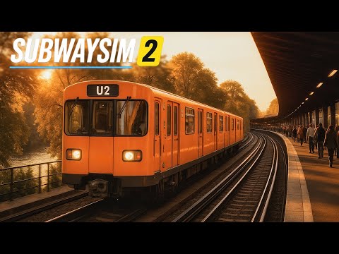 Rush Hour Berlin. Volle Bahn. Ich darf nicht zu spät kommen – SubwaySim 2 #02