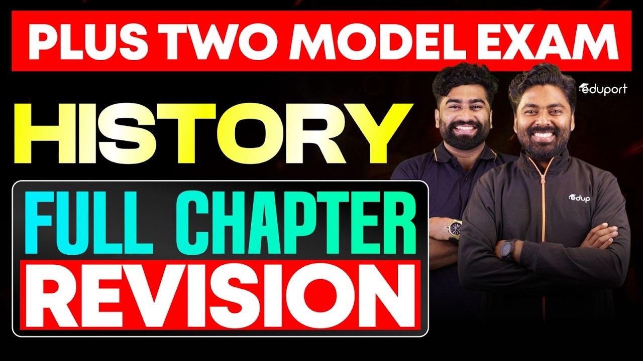 Plus Two History Full Chapter Revision | Eduport Plus Two