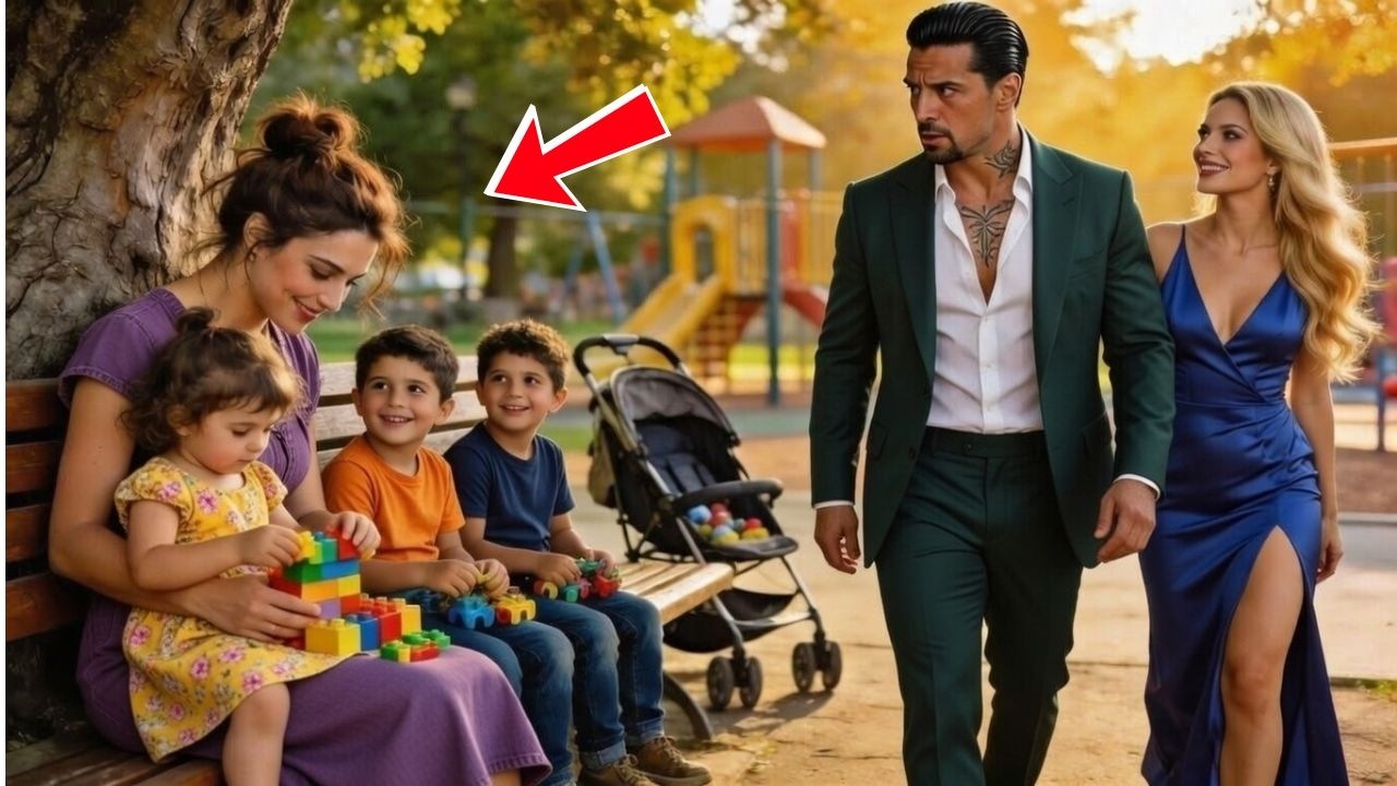 Босс мафии увидел бывшую с тройняшками — и всё изменилось,,,,,