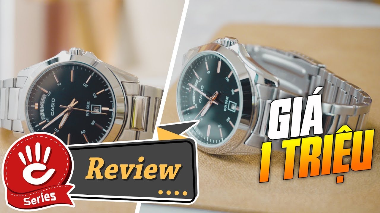 Chỉ 1 Triệu, Chiếc Đồng Hồ Casio Nam Kim Loại MTP-1370D Chính Hãng Giá Rẻ | Casio Review #18