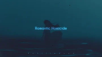 d4vd - Romantic Homicide (lyrics / slowed and reverb)