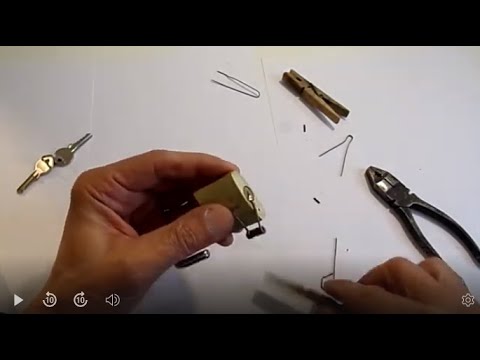 Comment Ouvrir Un Verrou Quand On A Perdu La Clé