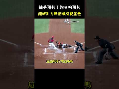 陳重羽聰明的反應加上精湛的身體技術. Baseball Intelligent Moment #CPBL #中華職棒 #Baseball #陳重羽 #冉皓燐 thumbnail