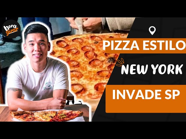 Pizza no Estilo Nova-Iorquino