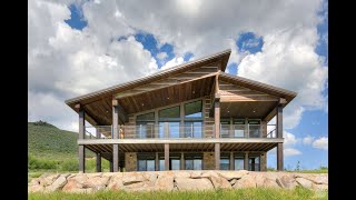 Modern Hand-Hewn Log Siding Home On Henry's Lake, Idaho