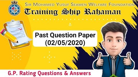 TS RAHMAN Past Question Paper (02.05.2020) By Skylar Rohit