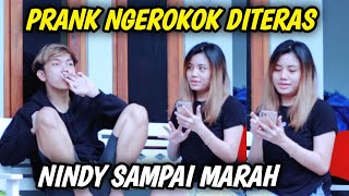 PRANK BIKIN MARAH KETAUAN NGEROKOK DI TERAS