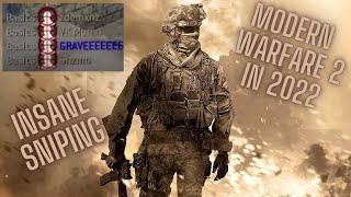 Modern Warfare 2 In 2022 Is INSANE!!! (MW2 Sniping Highlights)