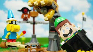 LEGO Super Mario stopmotion anime!「Bowser’s Airship Expansion Set Part1」「クッパの飛行船、前編」