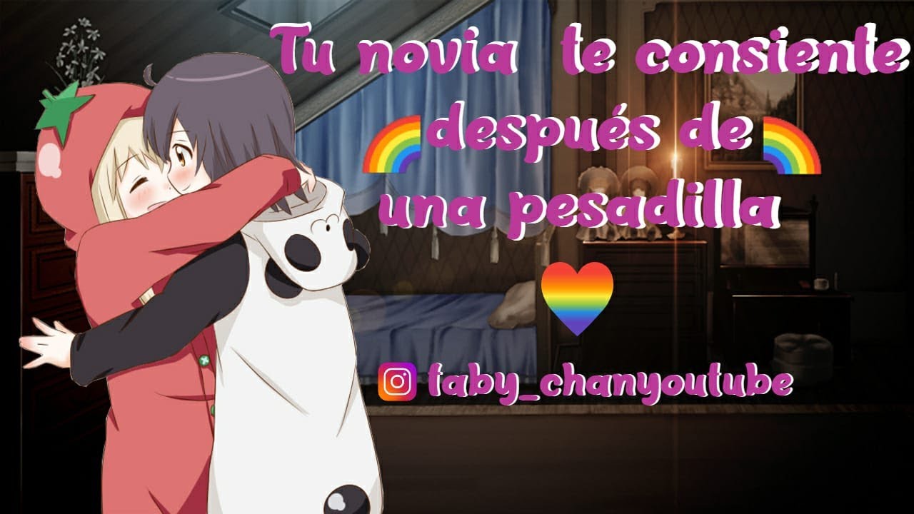 ASMR Roleplay Yuri || 🏳️‍🌈Novia tierna te consiente después de una pesadilla🏳️‍🌈 || By: Faby-chan :3