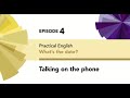 English file 4the  beginner  practical english e4  whats the date  talking on the phone