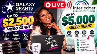 2 Micro Grants You Can Apply for NOW 💰 | Small Business Grants 2026 LIVE