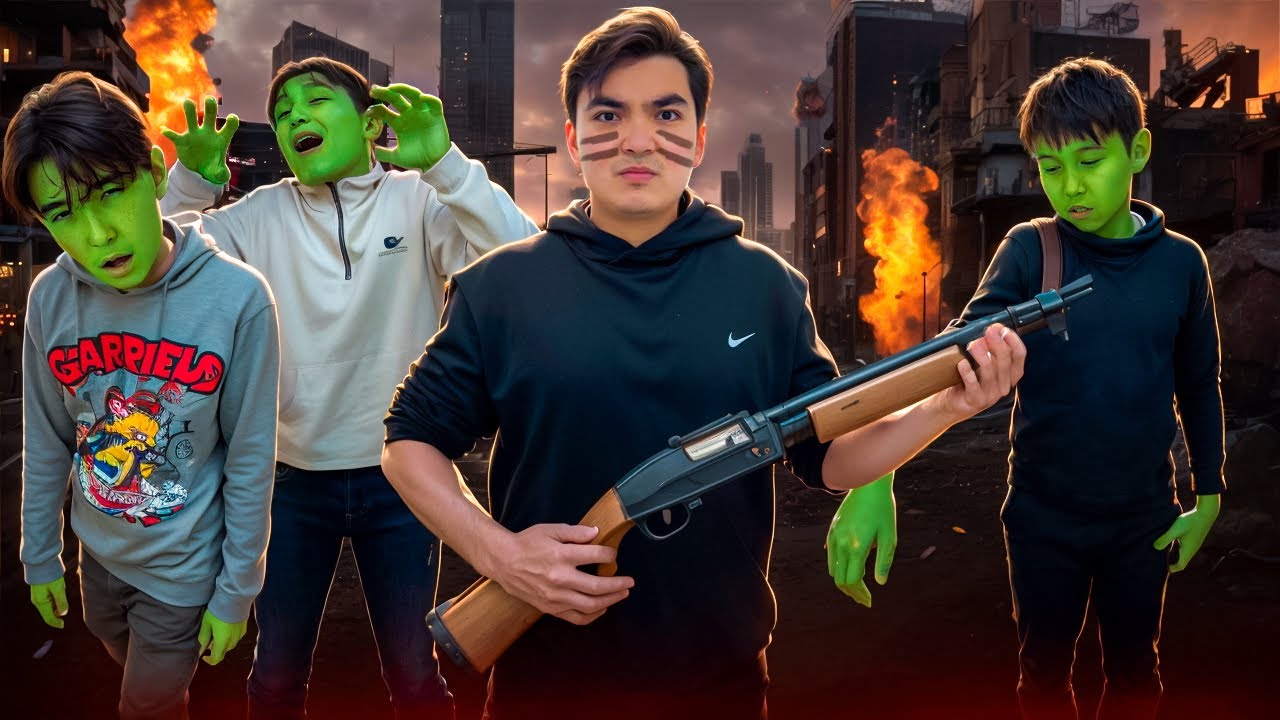 ЗОМБИЛАРДЫ ЕМДЕУГЕ ШЫҚТЫМ | Мини-Фильм| ЗОМБИ АПОКАЛИПСИС 😱2-ЧАСТЬ