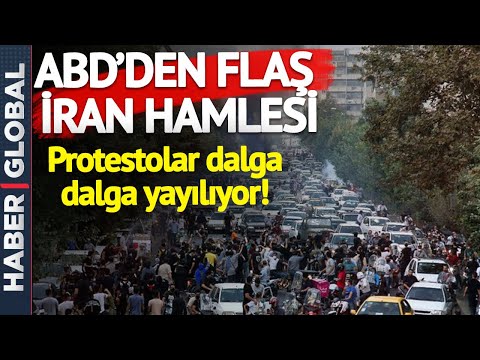 İran'da Protestolar Dalga Dalga Yayılıyor! ABD Harekete Geçti