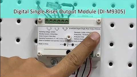 How to Install GST Digital Single Riser Output Module DI-M9305