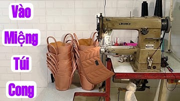 trực tiếp : cách vào nẹp dây khóa kéo miệng cong rất đẹp không cần dán keo