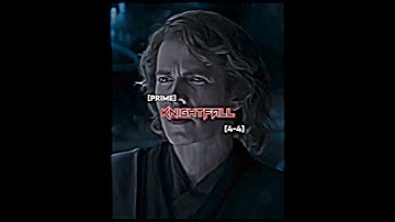 Knightfall Vader vs Anakin Skywalker #knightfall #skywalker #shorts