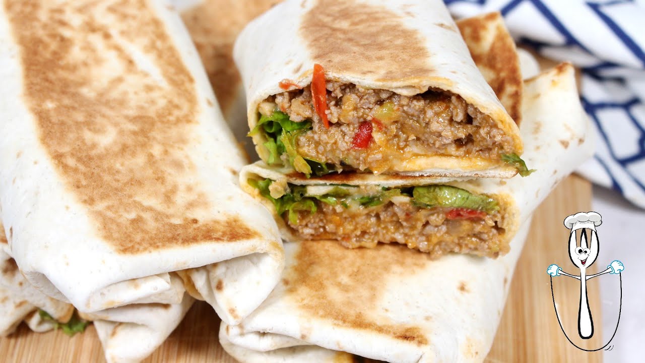🌯Burritos de CARNE con Thermomix a mi manera🌯 | Receta fácil con robot de cocina