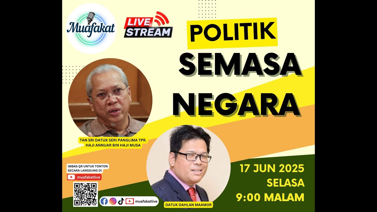 Bicara Muafakat Siri 19 : POLITIK SEMASA NEGARA