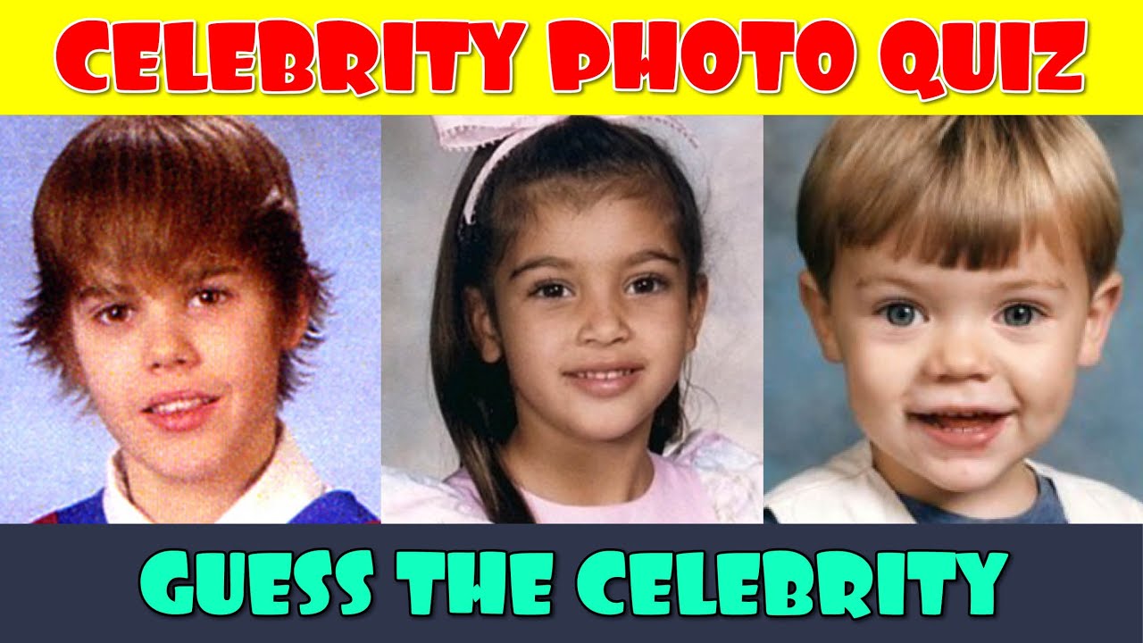 Guess the Celebrity  Celebrity Childhood Photo Quiz