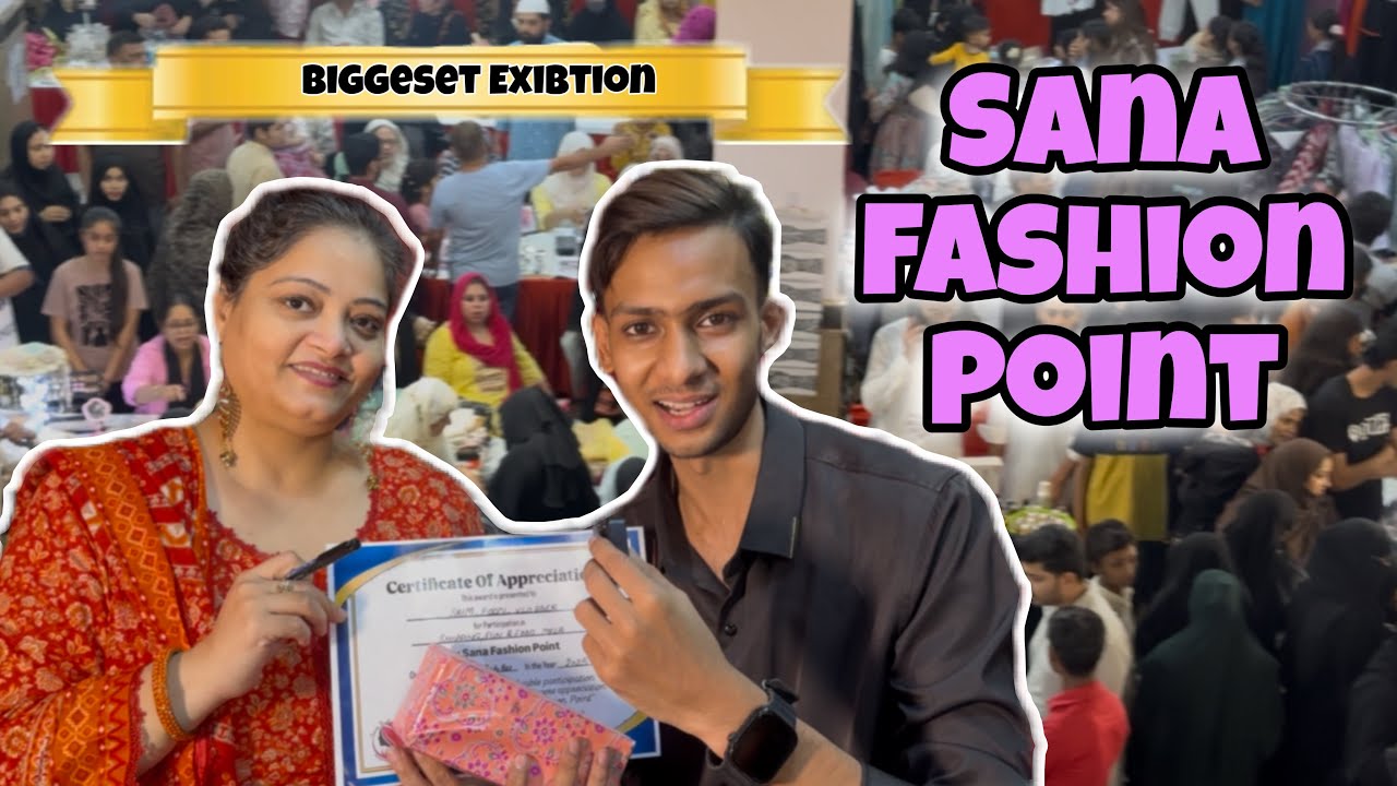 ￼ Organise By Sana fashion point Mela | Shopping Fun Mela Hamdrd Hall Successful Mela Exhibition 