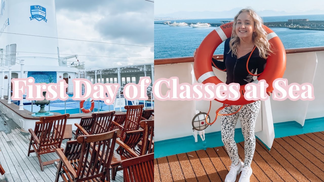 First Day of Classes on Semester at Sea! Spring 2022 Voyage YouTube