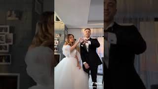 Нюша и Егор Крид танцуют в свадебных костюмах