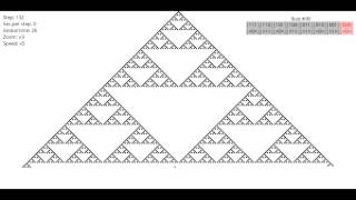 Cellular automation (Rule 30, Rule 90)