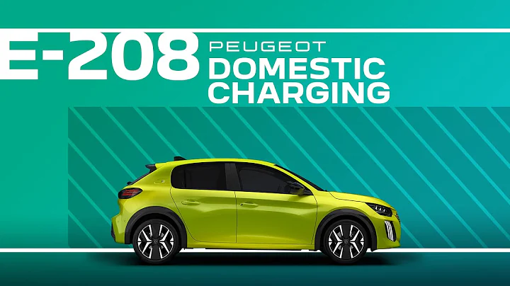 Peugeot E-208 Tutorial | Domestic Charging
