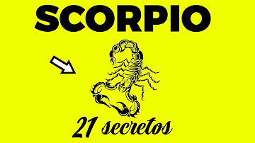 ¿Tienen secretos los Escorpio?