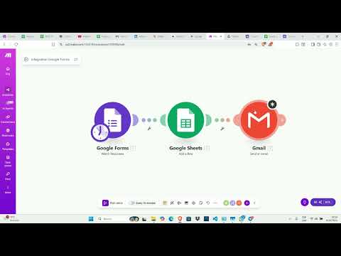 Automatización Make.com: Google Forms → Sheets → Gmail | Tutorial Completo
