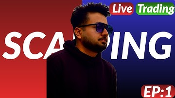 LIVE SCALPING TRADING : GOLD, BITCOIN, ETHEREUM | EP-1