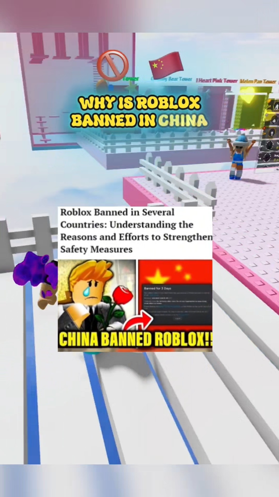 Roblox BANNED In China Roblox Rblx Robloxrant Relatable YouTube Oardefault 