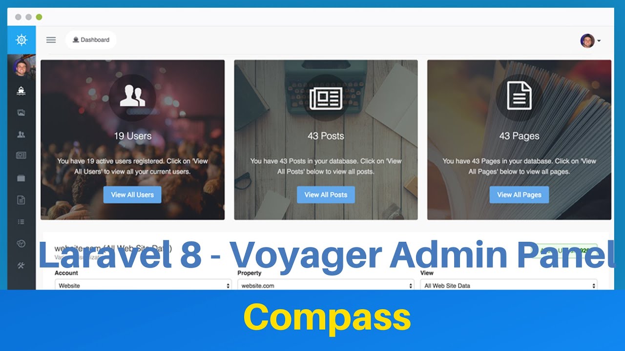 laravel voyager compass