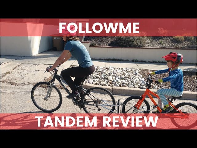 Follow-me tandem - Barre de traction vélo