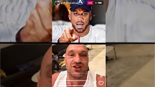 “SIGN THE CONTRACT!” Anthony Joshua CONFRONTS Tyson Fury On Live About Fighting NEXT