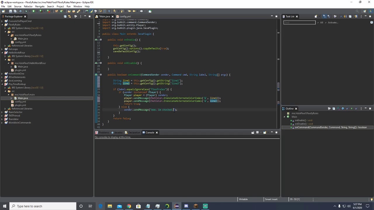 Making a custom /rules plugin for the FloofNetwork! - YouTube