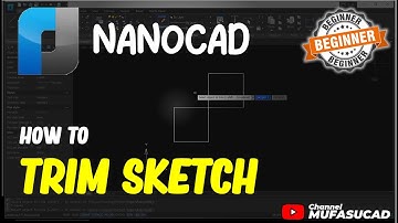 NanoCAD How To Trim