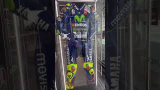 Valentino Rossi leathers at the Dainese store Orlando Fl. #motogp #goat #dainese #shorts #rossi