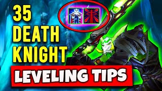 Top 35 Death Knight Leveling Tips for WOTLK Classic