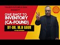 | INVENTORY ONE SHOT || CA-FOUNDATION |FULL CONCEPT CLEARITY| BY Dr.(ICWA) M.N GAUR ||