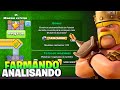 TERÇOU FARMANDO! FARMANDO NO NOVO EVENTO E ANALISANDO VILAS NO CLASH OF CLANS!