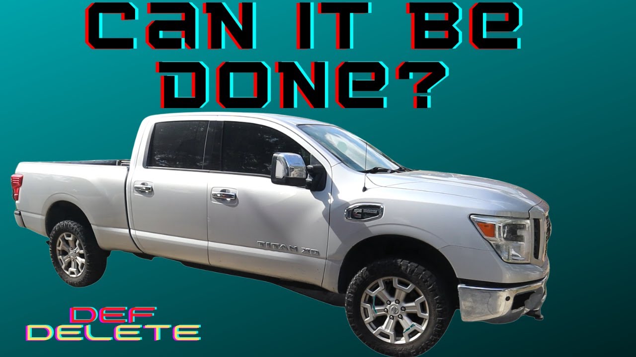 HOW DID I DELETE MY CUMMINS TITAN XD YouTube