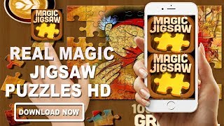 Real Magic Jigsaw Puzzles HD by HappyTap | Promo Video | Play Store screenshot 4