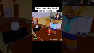 Ellysa meets Restlyss! #roblox #mhacommunity #streamer #bakugo #kawaii
