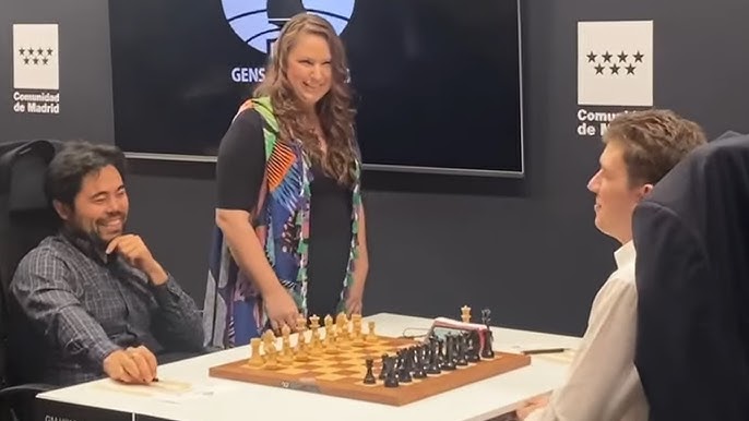 Chess Grandmasters Garry Kasparov Judit Polgar redaktionelt stock
