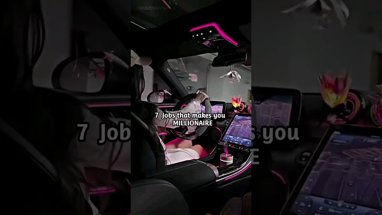 7 JOBS that makes you millionaire πΈ π€ ( money mindset) β¨ #money #earnmoneyonline