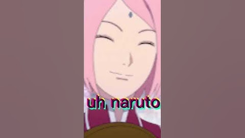 who is the first kiss🤣🥶 of sasuke and sakura (sarada got an surprise #like #naruto #video #anime