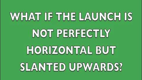 PROJECTILE MOTION - ANGLE LAUNCH
