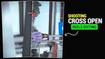 Cross Open Animation Trending Video Editing in Capcut | Cinematic Reels Editing CapCut